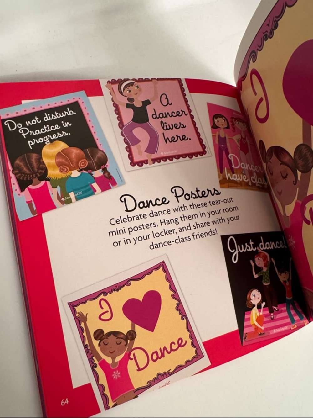 American Girl Dance! Book - NEW - Picture 6 of 14